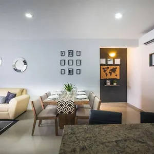 Apartamento Hermoso Departamento Recién Remodelado Hasta 8 Pax, Cancún